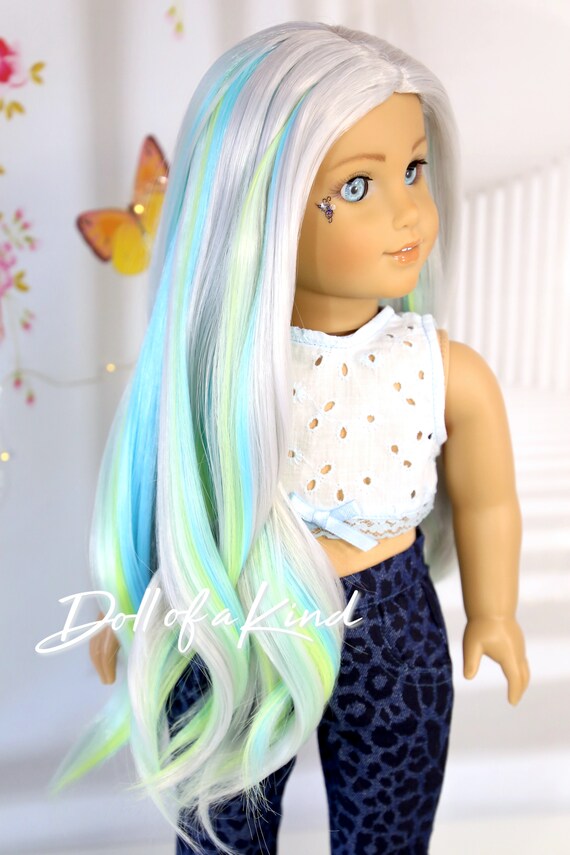 American Girl doll ACAPULCO Premium wig Fits most 18/'/'dolls Blythe OG