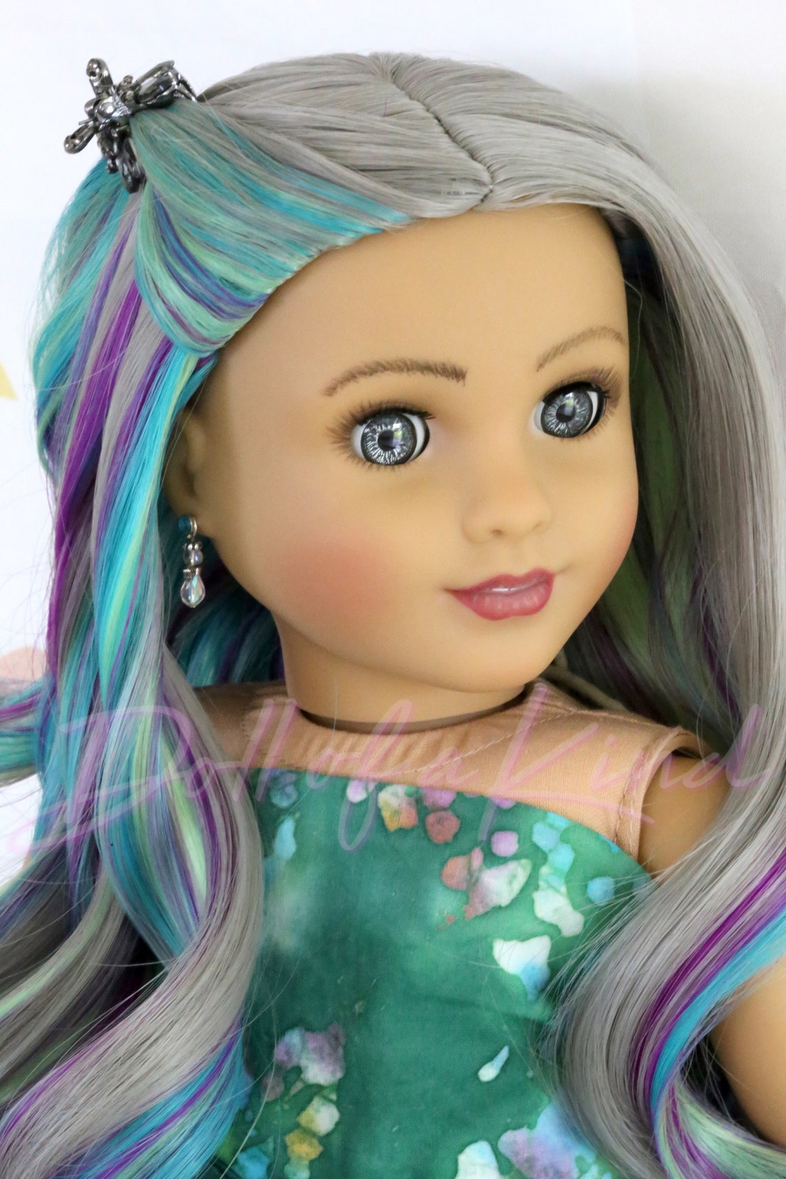 American Girl doll Replacement Silver Doll Eyes Fits most Etsy