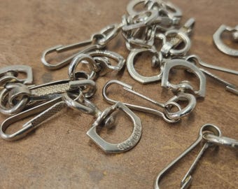 Lobster Clasp Trigger Swivel Clasps Split Keyring Key Findings made in the Uk