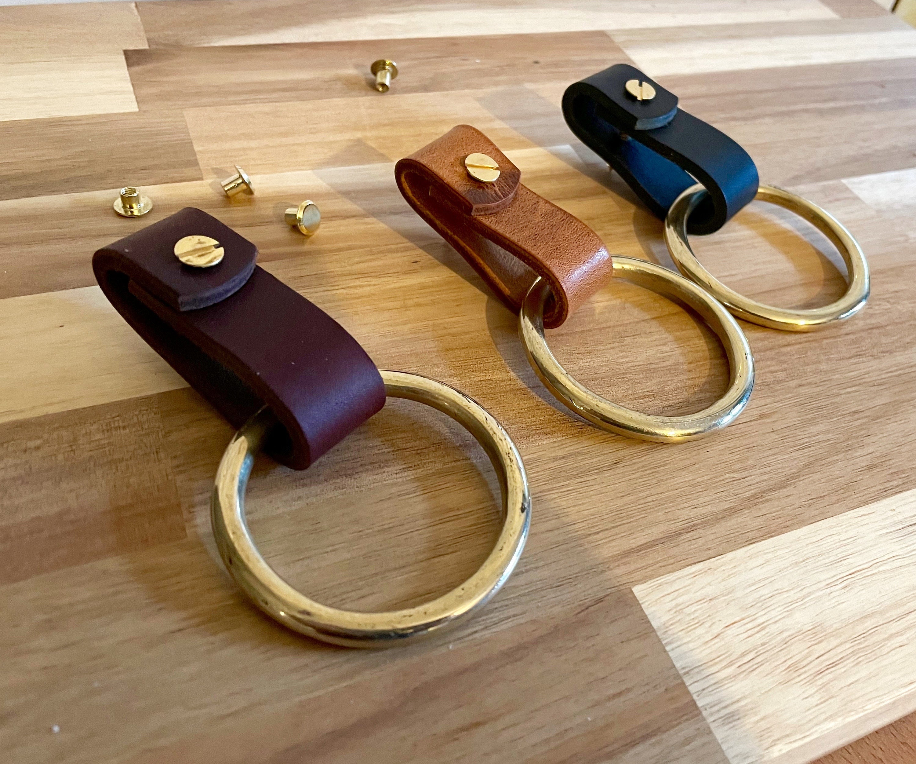 Leather MULTI STRAP Towel Rack holder leather strap brass Etsy