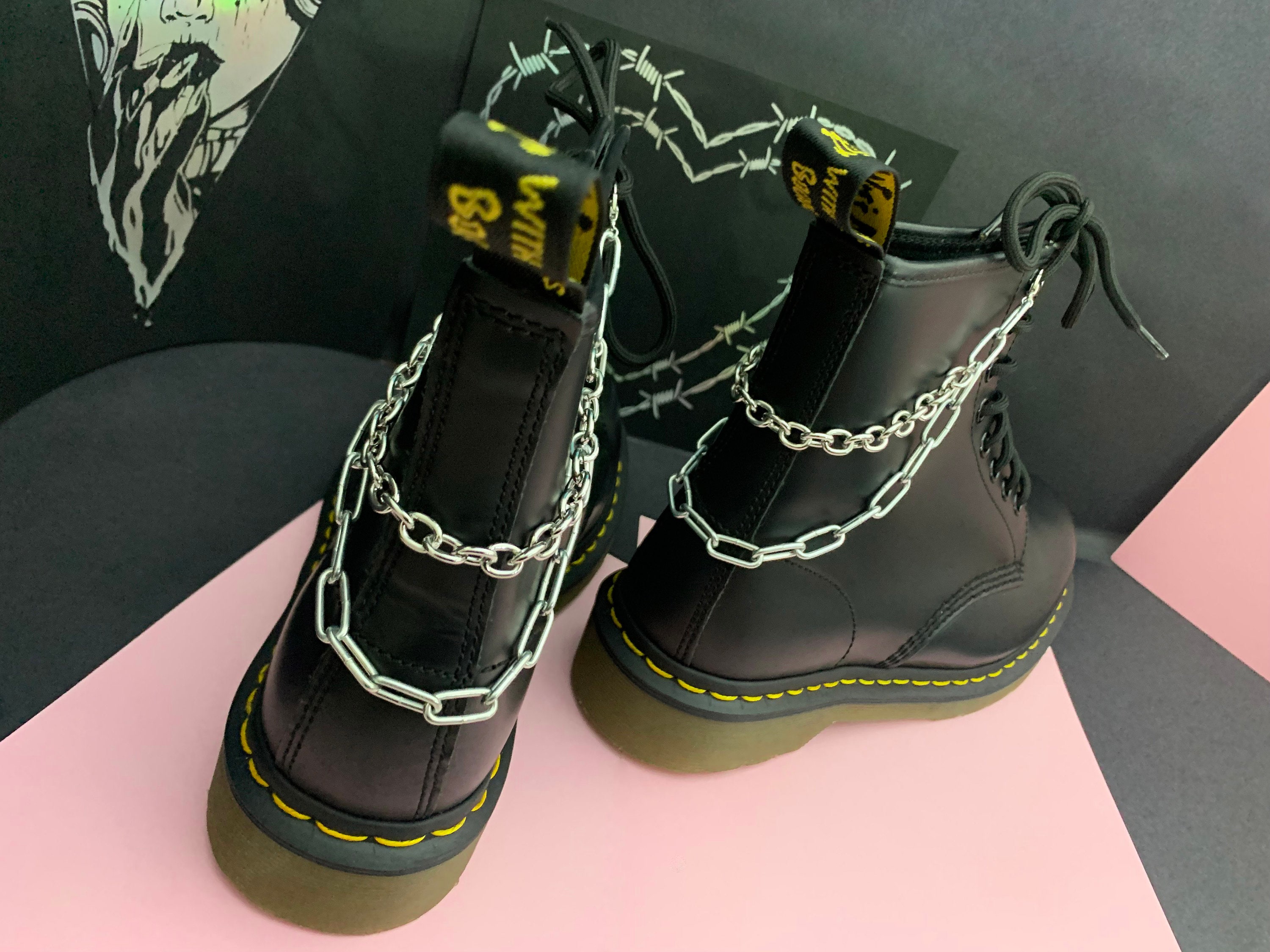 4x Stern Schuhanhänger Aus Metall - Coole Charms Für Sneaker & Boots