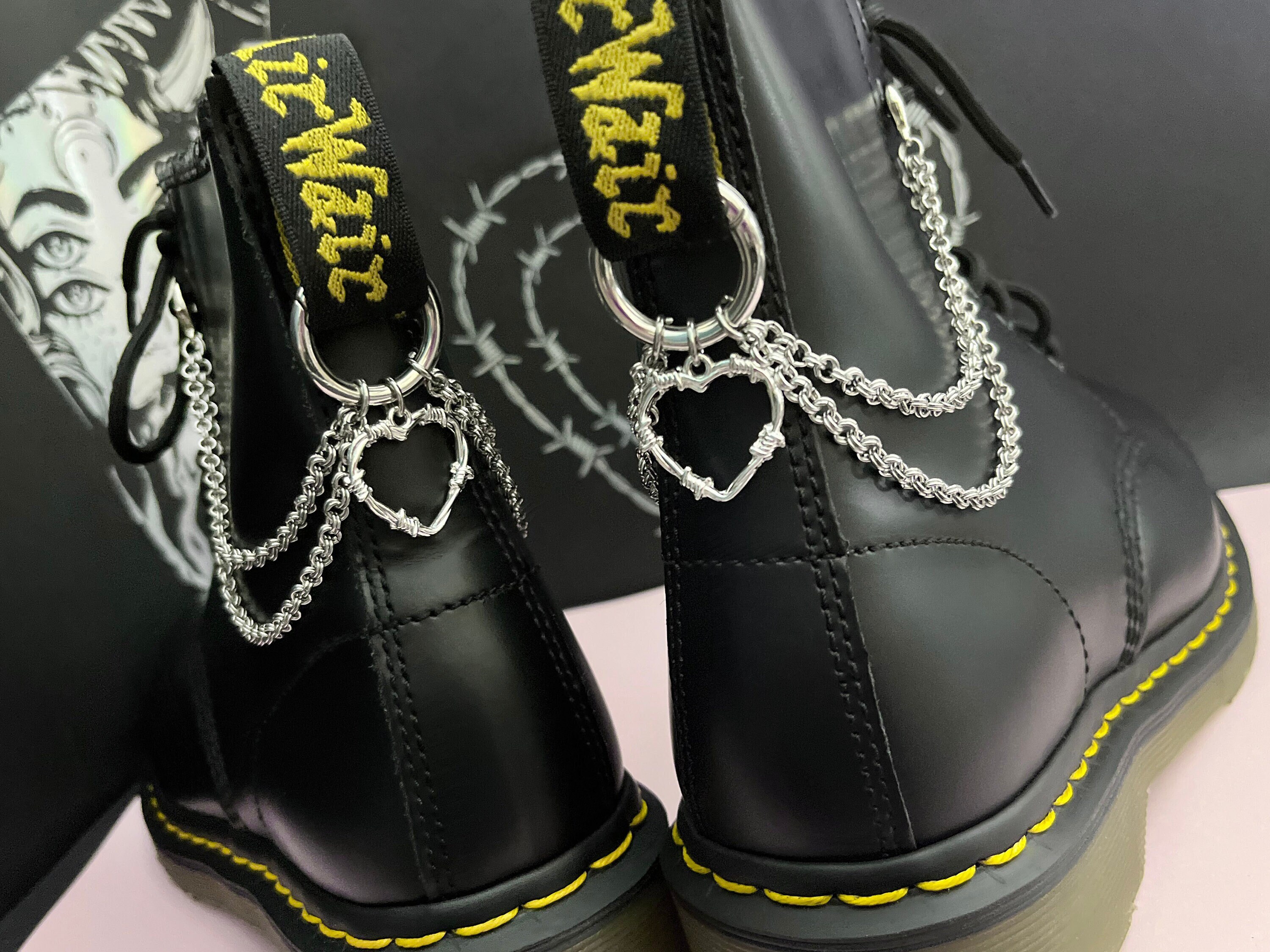 Fake doc martens Etsy France