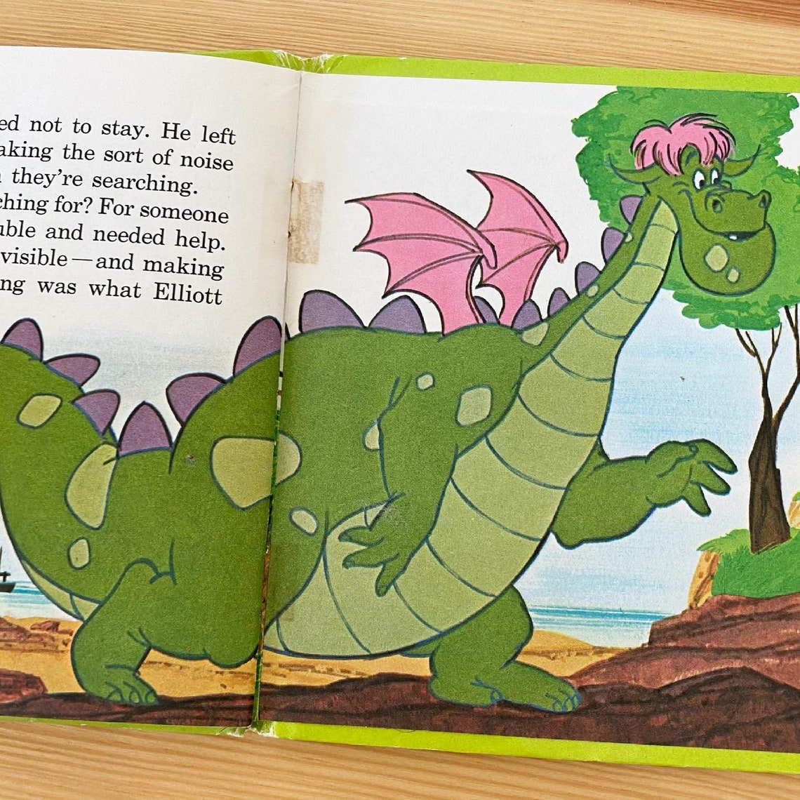 Vintage Disneys Petes Dragon the Best of Friends Book | Etsy