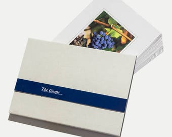 The Grape - Box gift set of twenty A4 wine grape prints