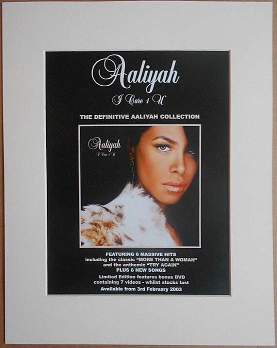 Items Similar To Aaliyah I Care 4 U The Definitive Aaliyah