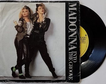 Disque vinyle vinyle original MADONNA Into The Groove 1985 UK 7 pouces single