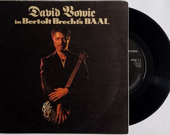 DAVID BOWIE Vinyl In Bertolt Brecht's Baal Original 1982 UK 7 Inch Single Gatefold