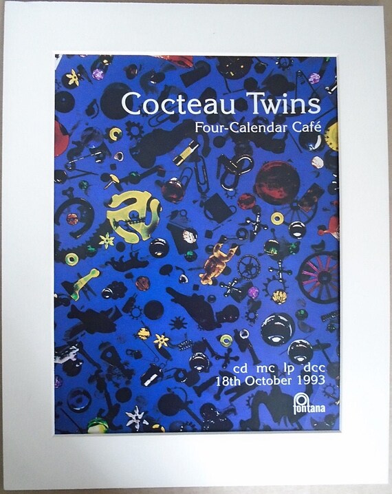 Cocteau Twins / 4Calendar Café (JP Promo RARE Cocteau Twins Four Calendar Cafe PROMO Jigsaw Puzzle - MINT