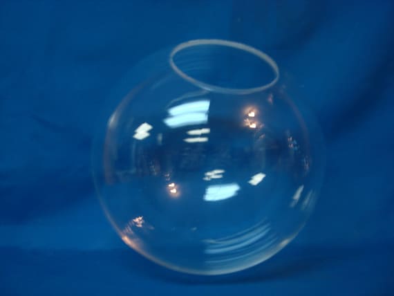 12 Acrylic Clear Plastic Round Globe Ball Lamp Shade Light Fixture 5 1 4 Hole Opening 12 Acrylic Clear Plastic Round Globe, Acrylic Ball Lamp Shade