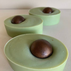 Avocado Soap, made with real avocado image 6