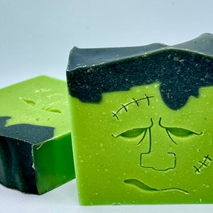 Frankenstein Soap: Handmade Natural Oil Cold-Processed Soap