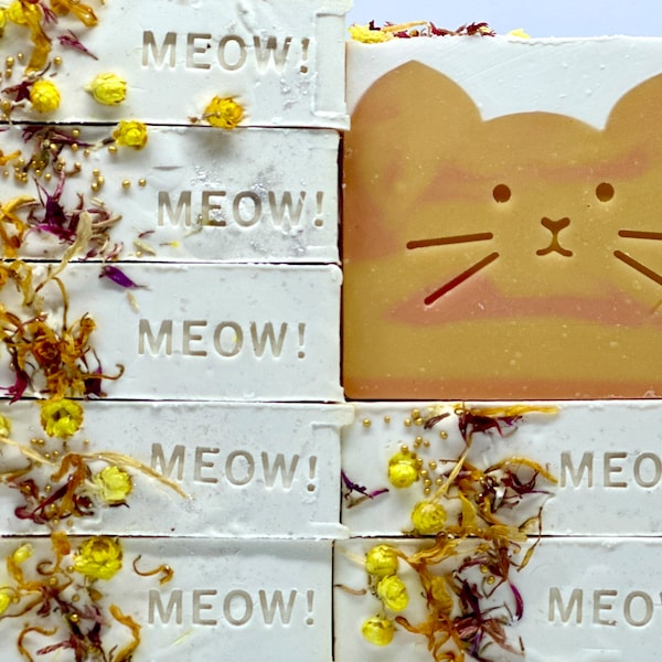 Peaches & Cream Pretty Kitty Soap