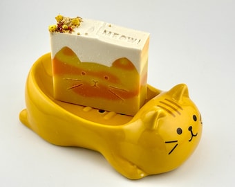 Cat Soaps and Soap Dishes