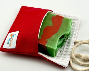 Apple Sage Soap and Travel Pouch
