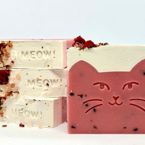 Strawberries & Cream Pretty Kitty Soap