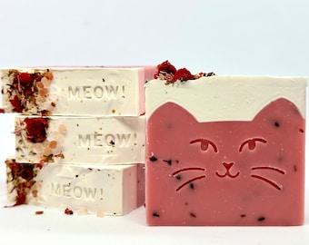 Strawberries & Cream Pretty Kitty Soap