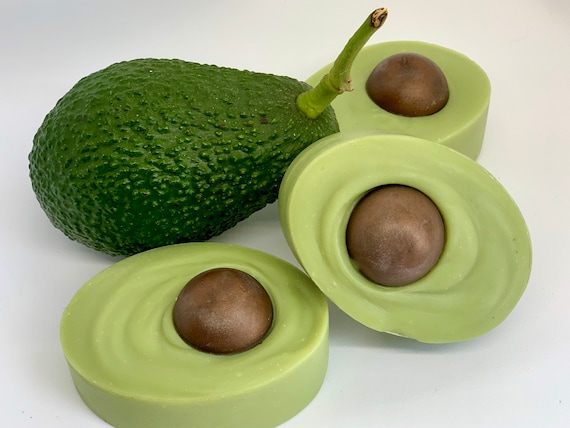 Avocado Soap Made With Real Avocado Etsy UK