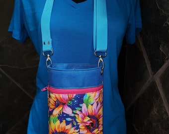 Wanderlust Phone Bag - Sunflowers