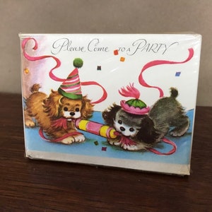 Vintage Hallmark Cocktail Party Einladungen