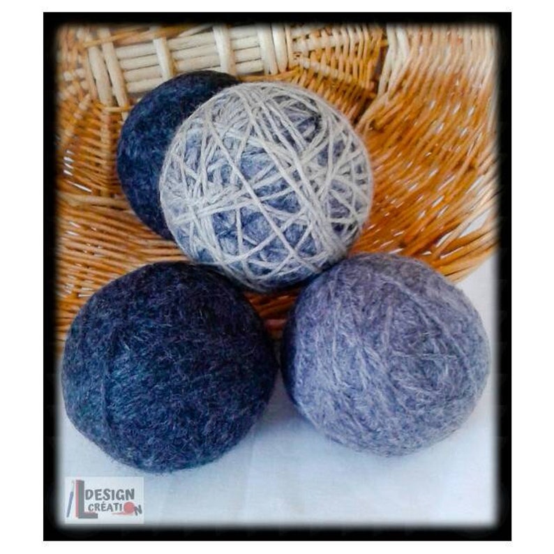 Balle de séchage 100% laine assouplisseur de vêtements | Etsy