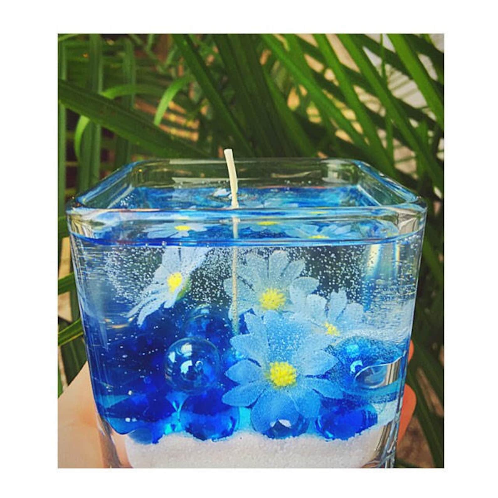 Gel Wax Daisy Candle Etsy