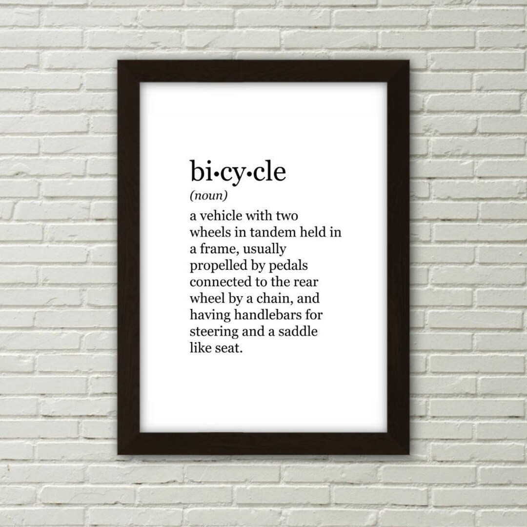 Bicycle, Definition Print, PRINTABLE ART, Digital Download, Bicycle