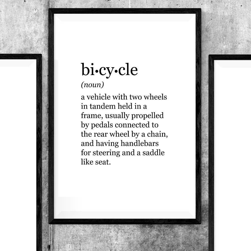 Bicycle, Definition Print, PRINTABLE ART, Digital Download, Bicycle