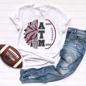 Texas ATM Aggies PNG, College station design, college football, maroon and silver