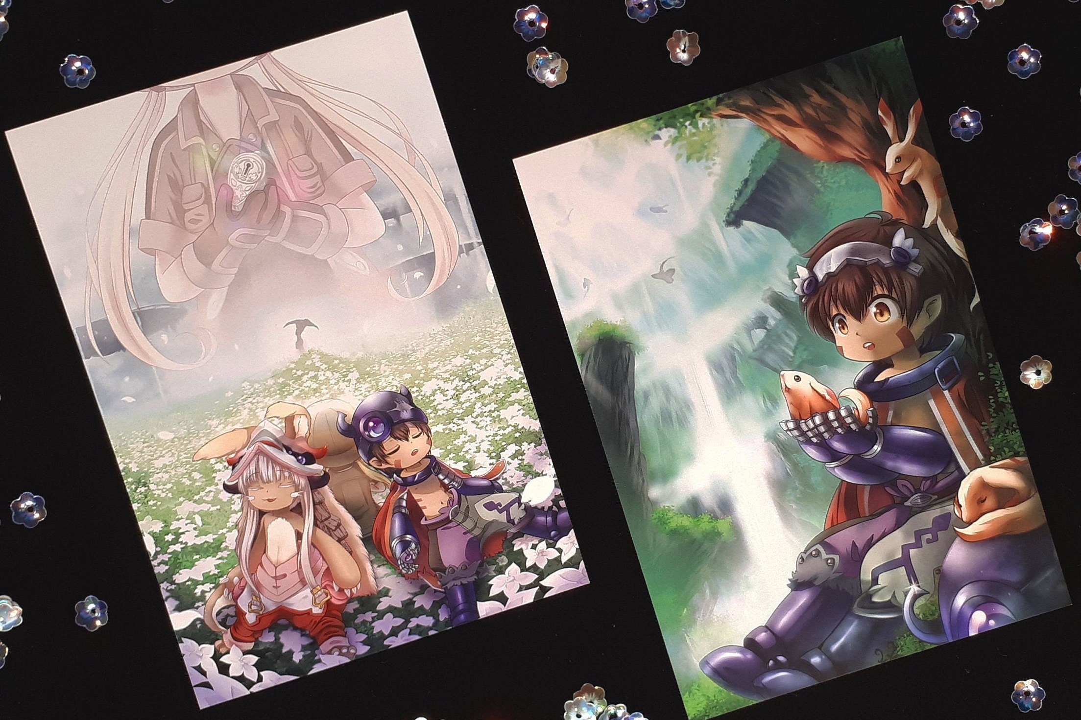 made in abyss tepaste Anime HD Poster Wall Scroll Home Decor Otaku 60x90cm  M3
