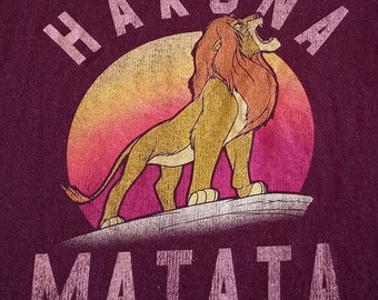 Disney Men's Lion King Hakuna Matata Pant 