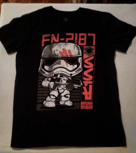 Correct vrijgesteld Gang Star Wars T-shirt Finn FN-2187 T-shirt Unisex Black Graphic - Etsy