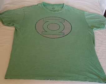 Green Lantern Fueled Adult Work Shirt Green Lantern Fueled Adult Work Shirt