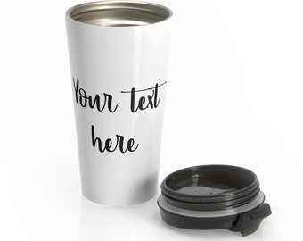 custom travel mugs etsy
