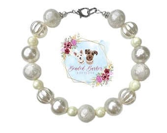 Marry Me Haustier-Halskette, Perlenhalsband, Haustier-Accessoires, Hundehalskette, Katzenhalskette, Katzen-Accessoires, Hochzeit, Braut, Katzen-Accessoires, Valentinstag