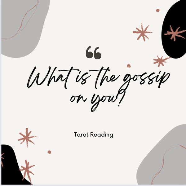 What Is The Gossip On You? Same Day Reading | Psychic Reading | Channeled Reading
