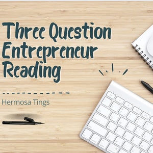 Three Question Entrepreneur Reading - | Psychic Reading | Channeled Messages | Same Day