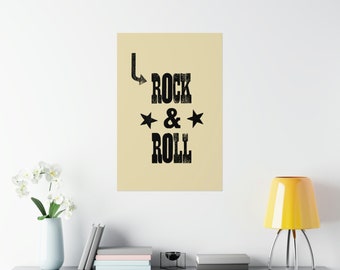 ROCK AND ROLL Posters