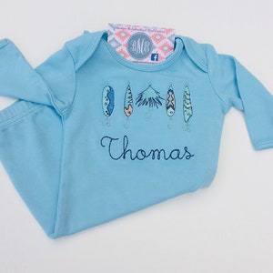 Smocked Duck Gown Navy Smocked Baby Gown Baby Duck Onesie Mallard Take Home Outfit