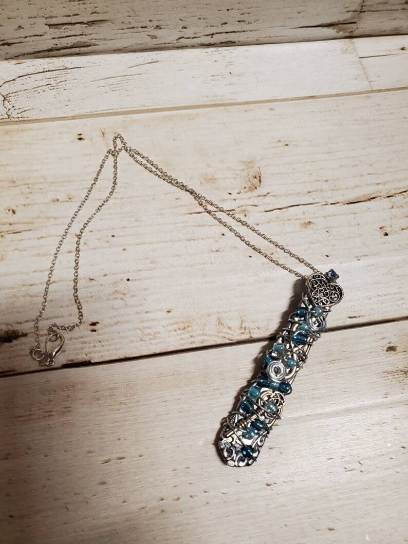 Pendent Necklace Silverware art Free Shipping Necklace