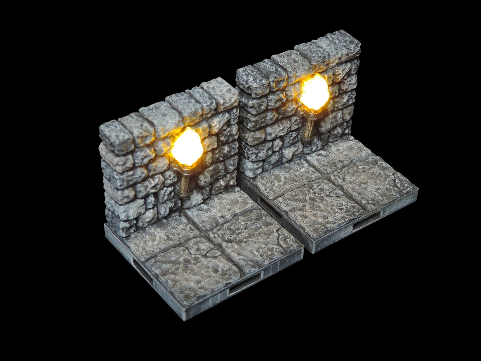Dungeon LED Torch Wall Options DragonLock Etsy