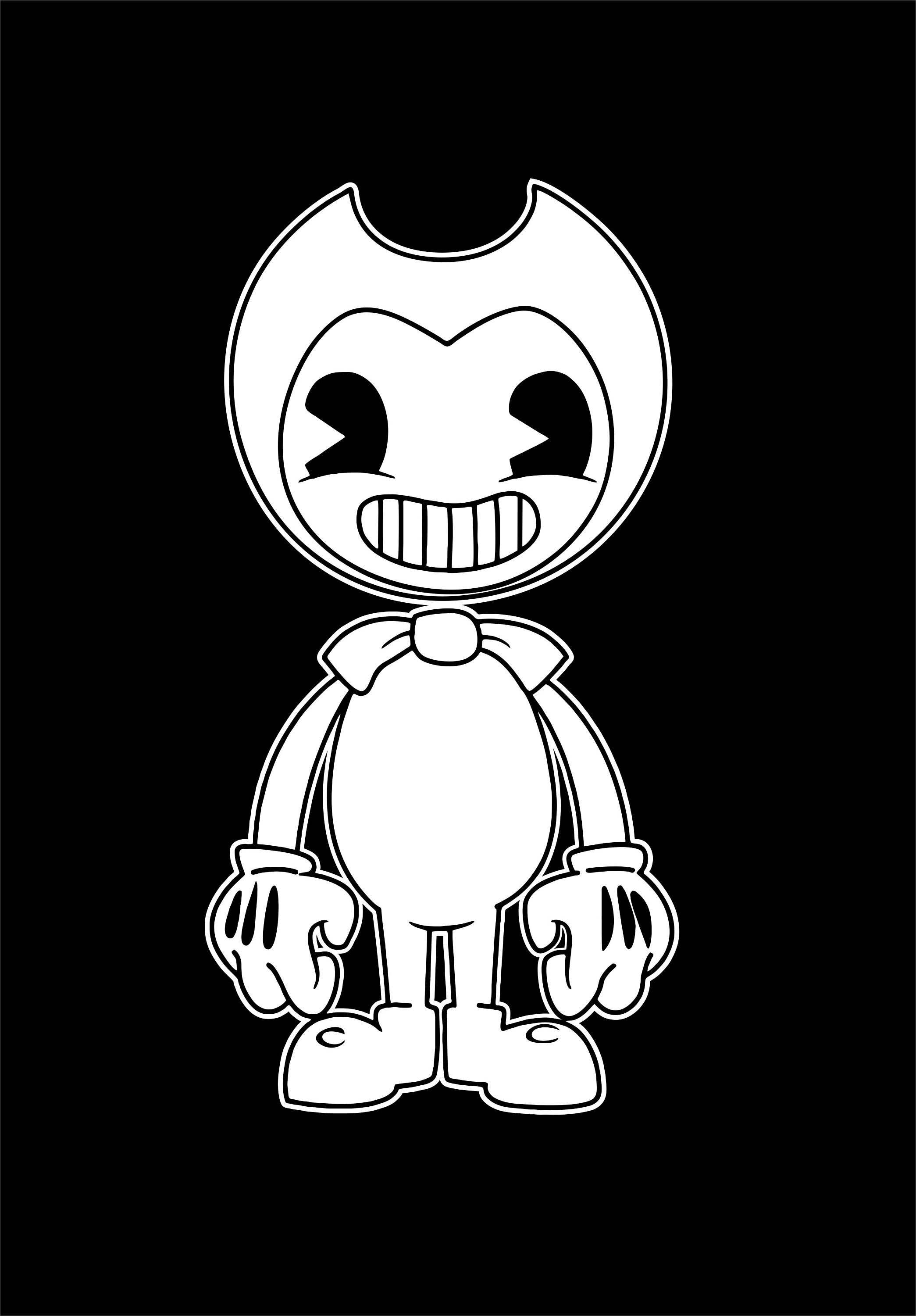 Vintage Toons Bendy 1920s Cartoon Character Bendy JPG PNG 