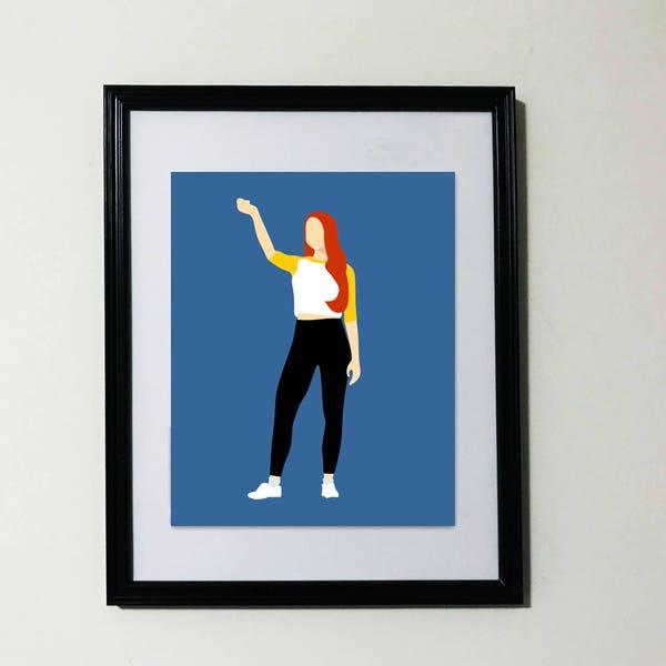 Cheryl Blossom | Riverdale | Riverdale Print | Riverdale Poster | Riverdale Gift | Riverdale Download | Cheryl Poster | Madelaine Petsch