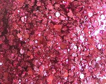 BIODEGRADABLE GLITTER - Eco friendly glitter in Yass Qween PINK