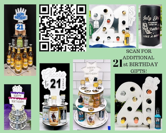 21st Birthday Gifts For Her, 21st Birthday, 21st Birthday Decorations, Cool  21st Birthday Gifts, Gifts For 21 Year Old Women, 21st Birthday Gifts For