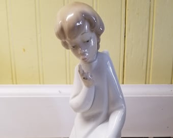 Lladro Figurine Angel With Accordion #1323 - Etsy