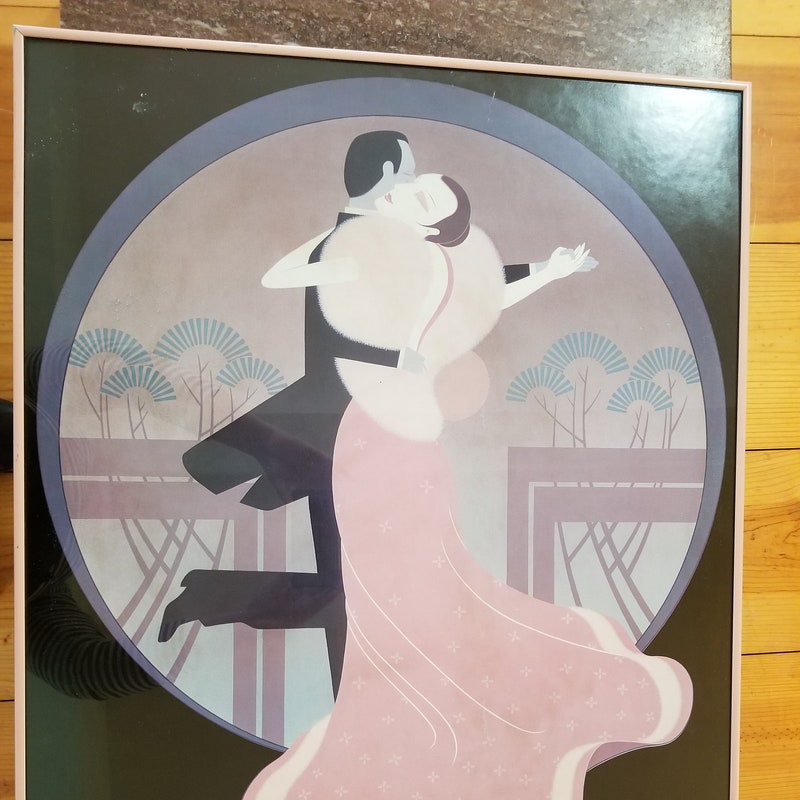 Art Deco Couple - Etsy
