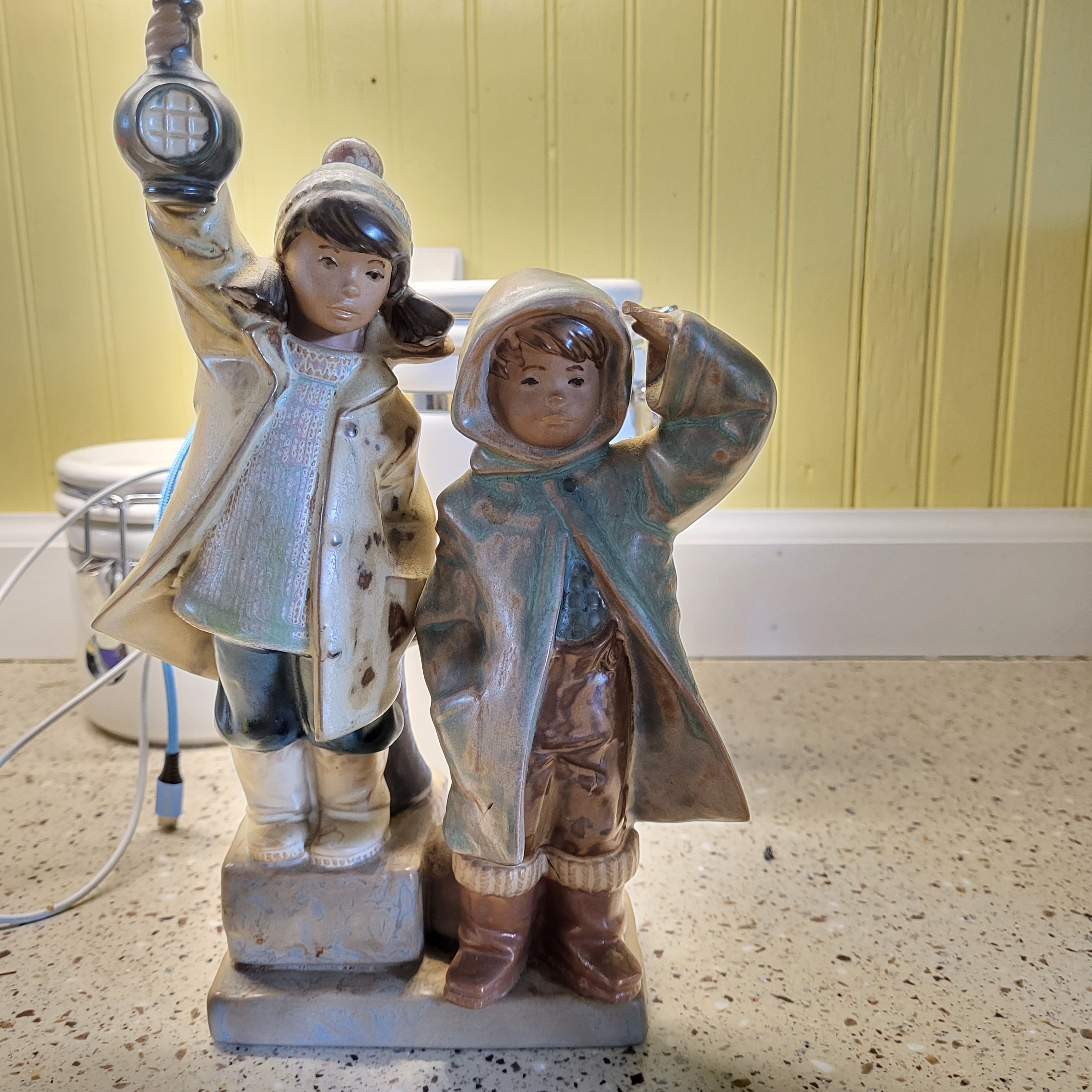 Ahoy There 1012173 - Lladro Porcelain Figurine, Boy and Girl With