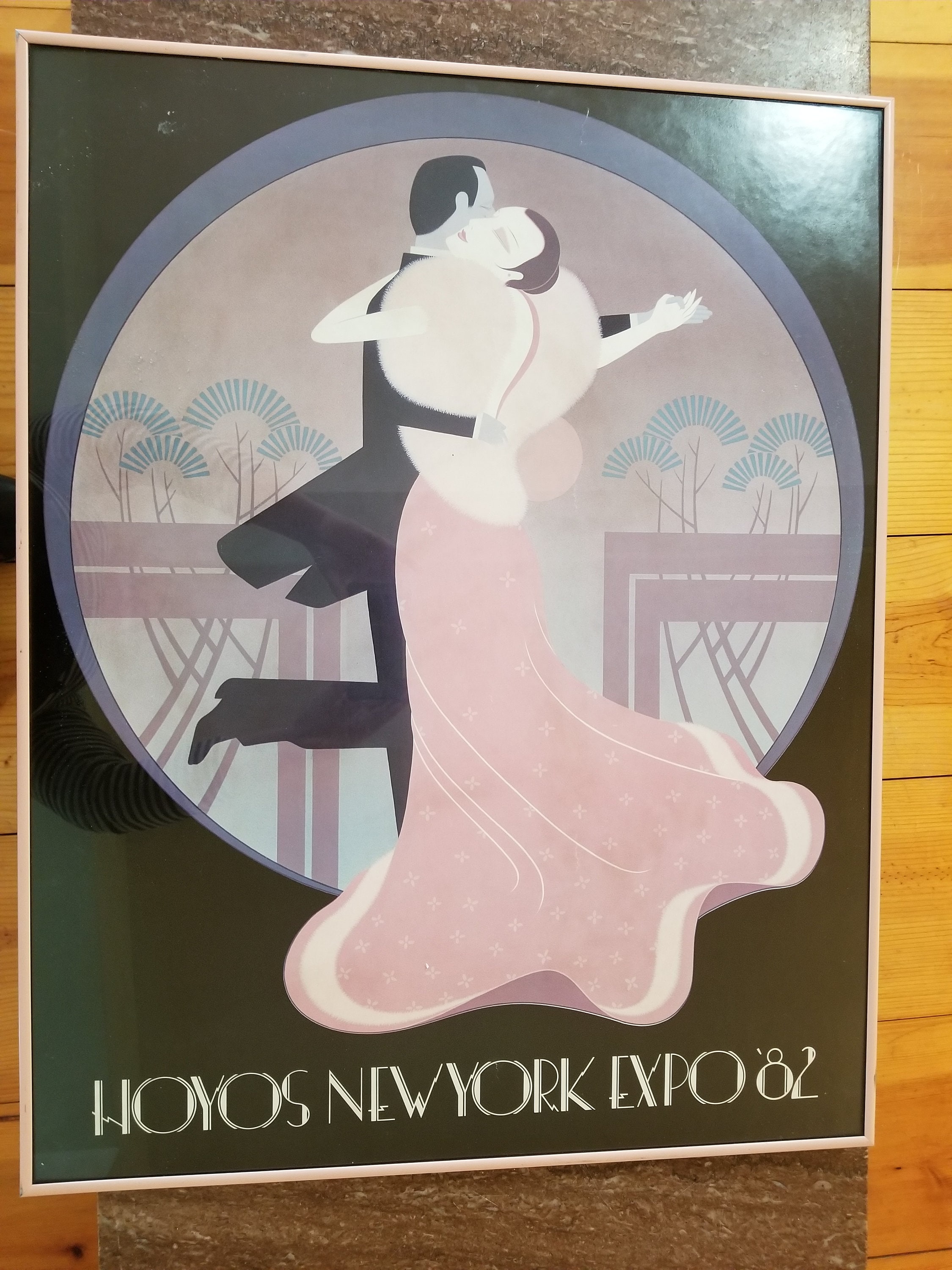 Retro Dance Print, Romance, Cinema, Couple Dancing, Old Movie