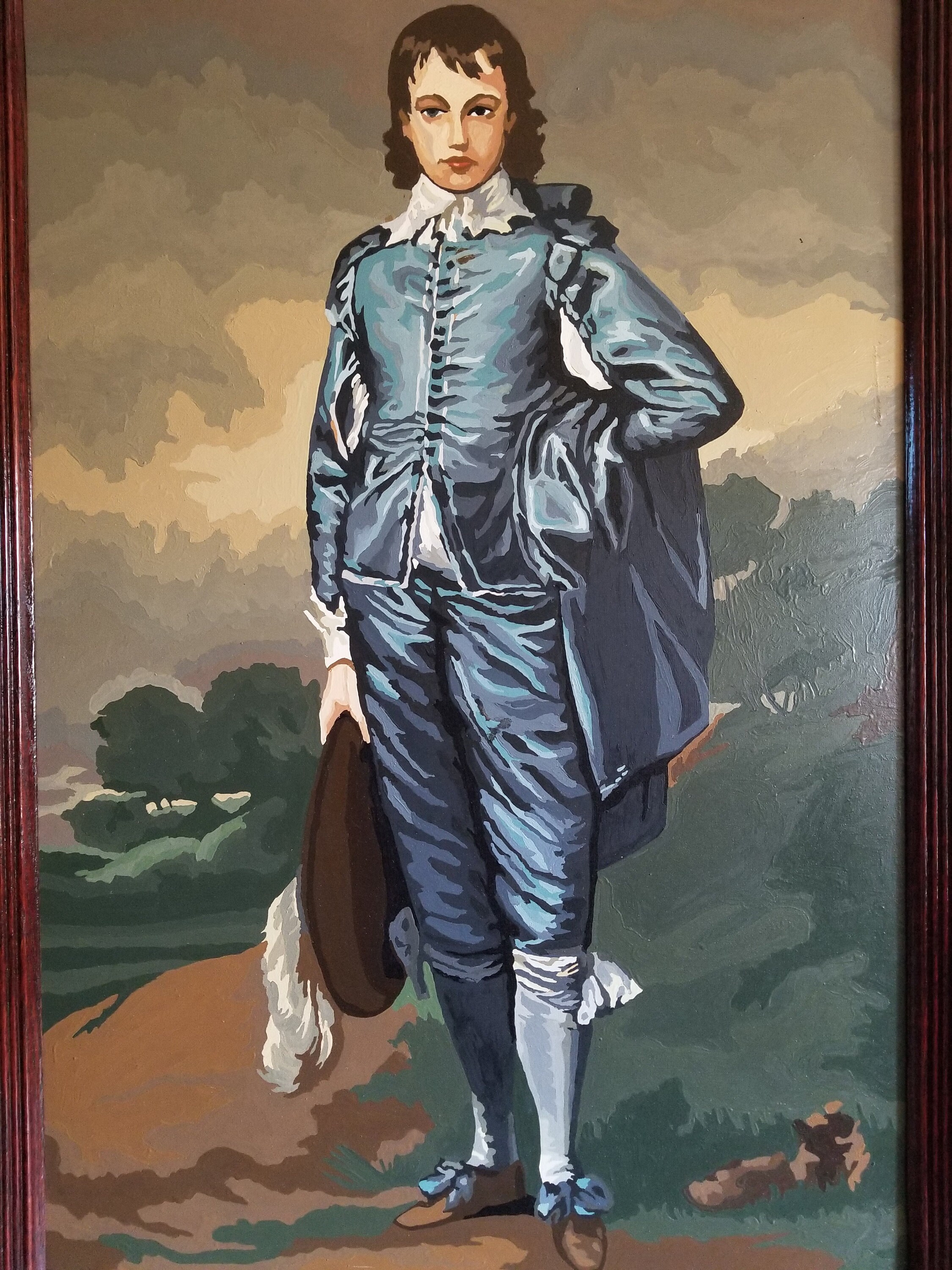 Blue Boy Reproduction Oil Painting of the Famous Painting by Sir