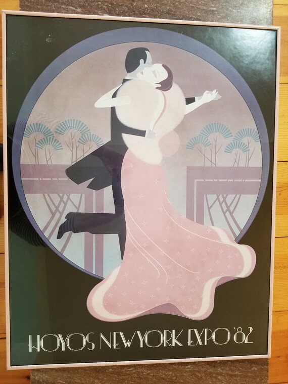 Retro Dance Print, Romance, Cinema, Couple Dancing, Old